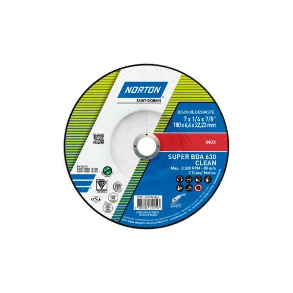 Disco de Desbaste Super - BDA 630 Inox (Clean)